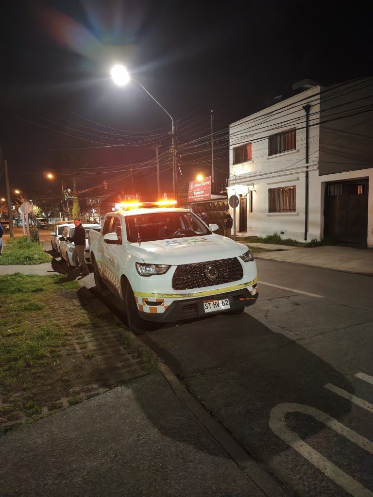 Seguridad Pública apoyó fiscalización de Rentas y Patentes a hospedajes transitorios de Temuco