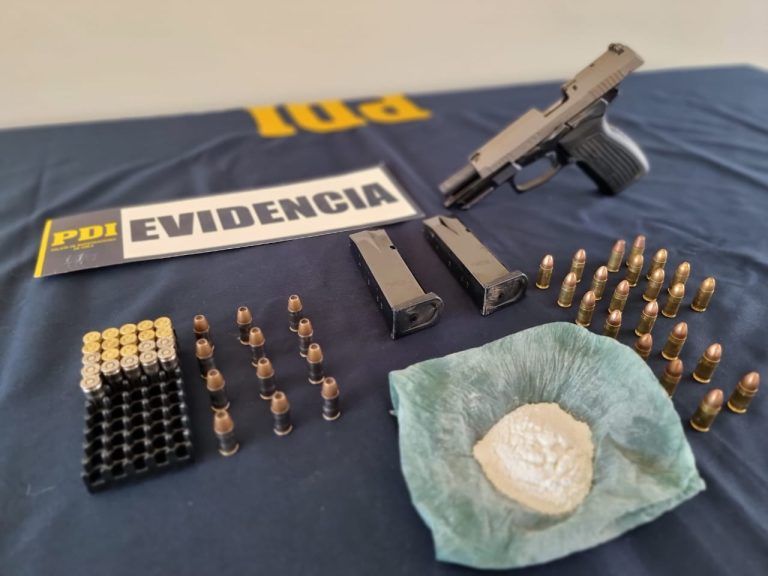 PDI detuvo a tres hombres tras operativo policial por disparos en sector “La Toma” en Villarrica