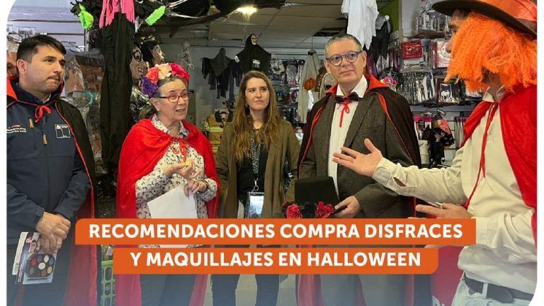SERNAC da el vamos oficial a HALLOWEEN con inspecciones en tiendas de disfraces y entrega recomendaciones para esta celebración