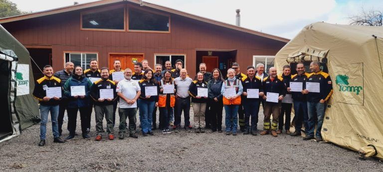 CONAF Fomenta Capacitación en Sistema de Comando de Incidentes para Combatir Incendios Forestales