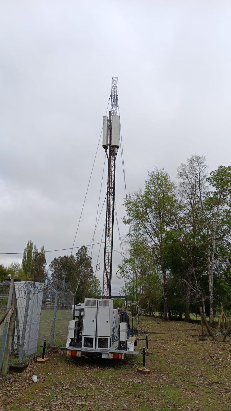Empresa De Telefonía Restablecerá Conectividad En Radal Con Antena Provisoria