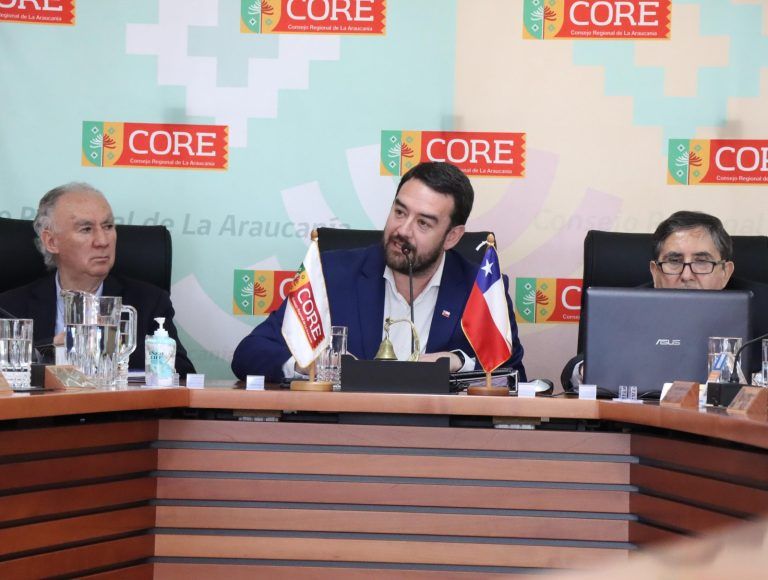 Gobernador de la Araucanía rindió cuenta pública sobre trabajo realizado en  materia de cambio climático