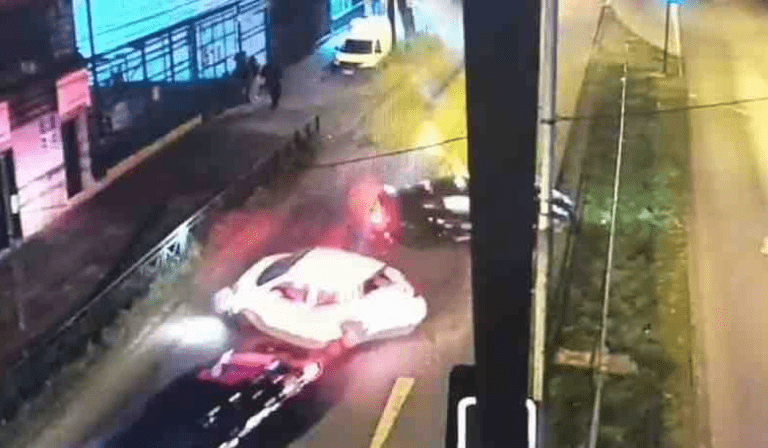 Confirman muerte de lactante que resultó herida en colisión de Avenida Caupolicán