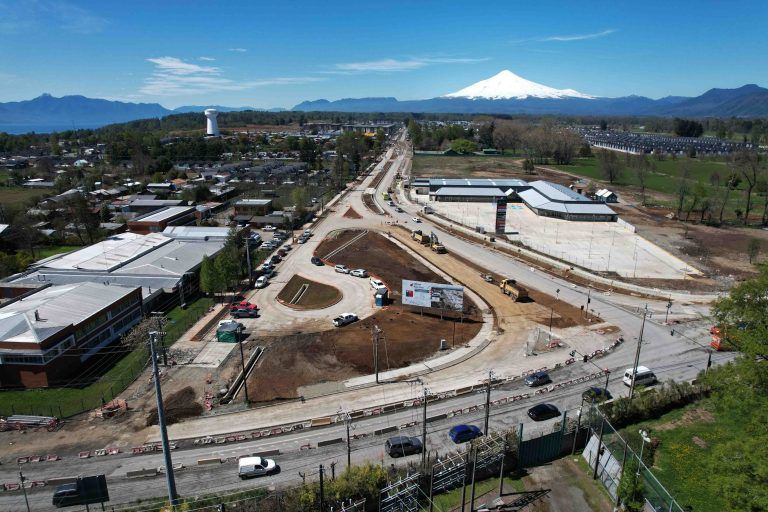 MOP avanza en un 74% en obras de ampliación de la Ruta S-839 Segunda Faja Al Volcán en la comuna de Villarrica