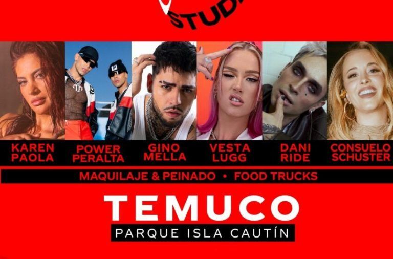 Coke Studio aterrizará en el Parque Isla Cautín de Temuco con grandes artistas de múltiples estilos