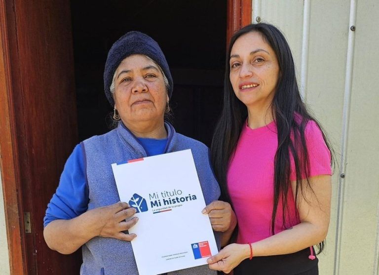 Bienes Nacionales de La Araucanía comenzó entrega de títulos de manera presencial en sectores rurales de la región