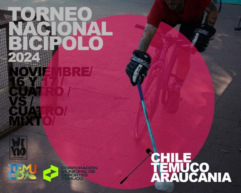 Campeonato nacional de bicipolo se desarrollará en Temuco este fin de semana