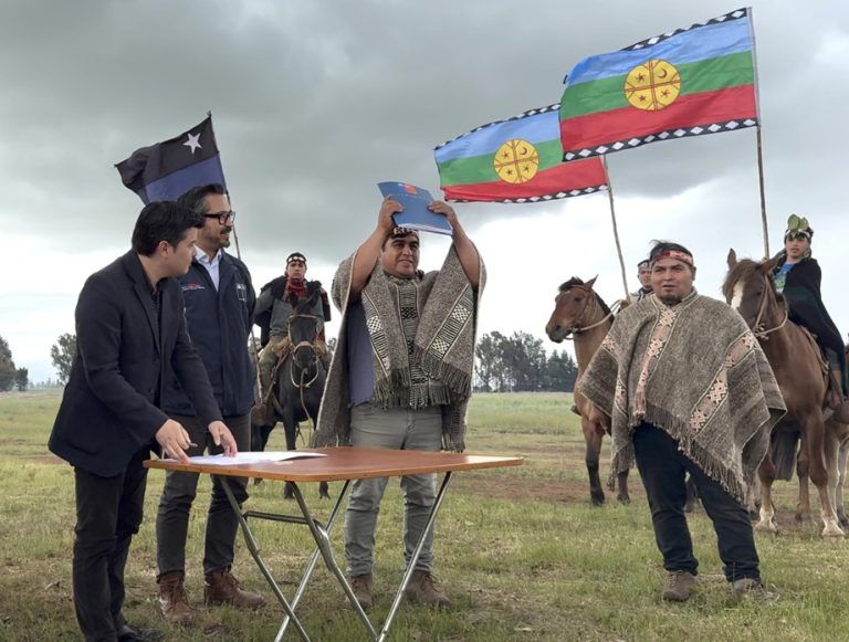 Comunidad mapuche José Quilaleo 2 de Galvarino recibió títulos de tierras restituidas por CONADI