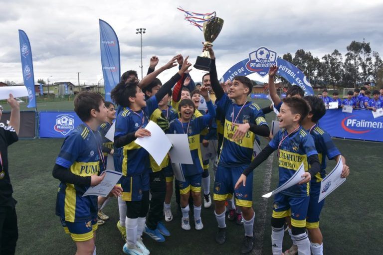 Colegio Pumahue de Temuco jugará el Campeonato Nacional Copa PFalimentos 2024