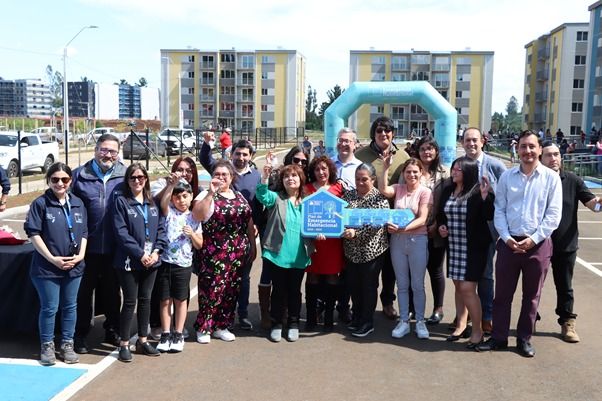 MINVU inaugura histórico proyecto habitacional «Casitas De Quilacoya» destinado para 296 familias en Temuco