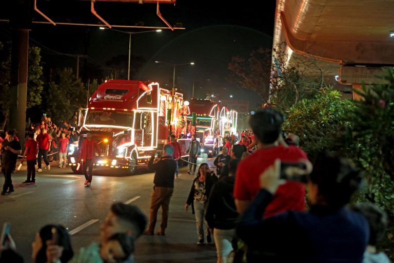Vuelve a Temuco la esperada Caravana Navideña Coca-Cola Sin Azúcar