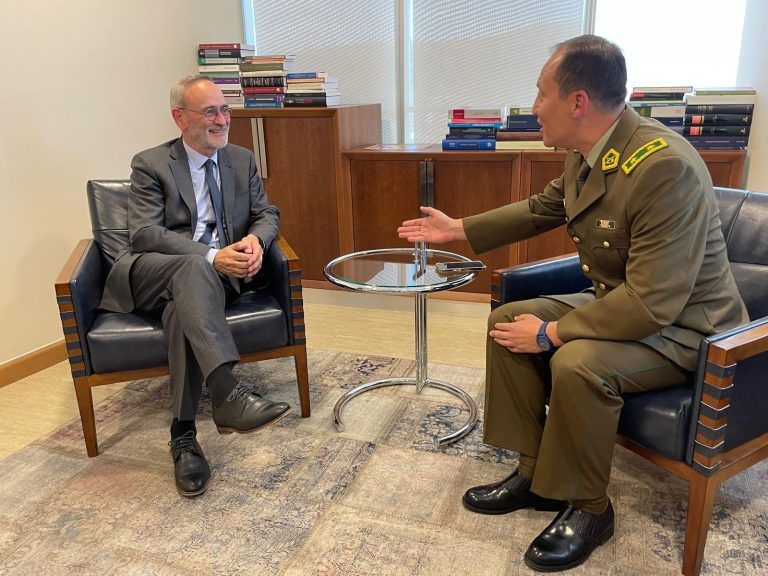 Gobernador electo René Saffirio se reunió con Gral de Carabineros Zona Araucanía para adelantar coordinaciones en Seguridad