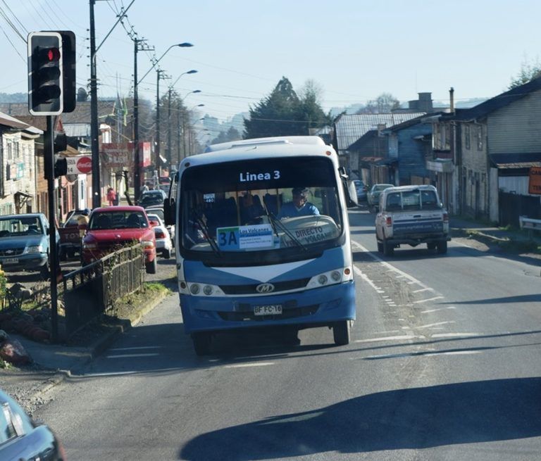 DTPR anuncia modificación en tarifa del transporte público en Villarrica