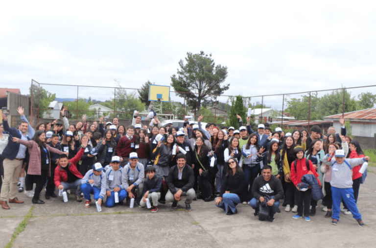 Servicio Local realizó masivo IV Encuentro de Liderazgo Estudiantil en Teodoro Schmidt