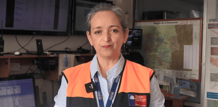 Janet Medrano, Directora de Senapred Araucanía, presenta su renuncia al cargo tras 27 años de servicio Público