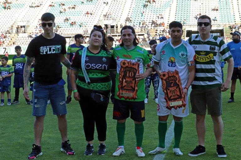 Temuco despide a dos ex figuras del fútbol con emotivo amistoso