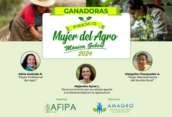 AFIPA anuncia a las ganadoras del premio “Mujer del Agro Mónica Gebert 2024”