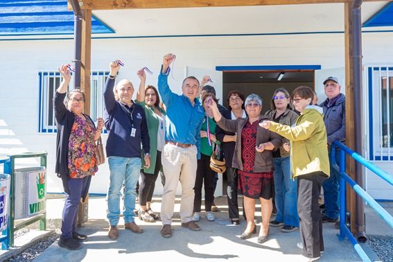Inauguran sala de reuniones y bodega para el CECOSF de Barros Arana