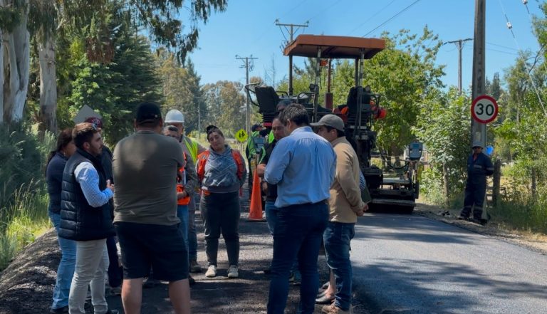 MOP comenzó la pavimentación de acceso al sector Ñereco – Agua Fría en la comuna de Lautaro