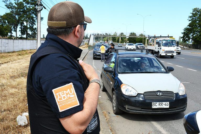 Municipio colaboró en operativo para reforzar la seguridad vial en la ruta Temuco – Labranza