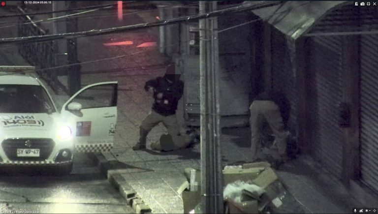 Patrulleros municipales detienen a delincuente que robaba en un kiosco de Temuco