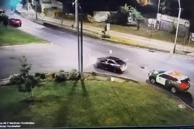 Delincuentes intentan robar cajero automático en Líder Temuco