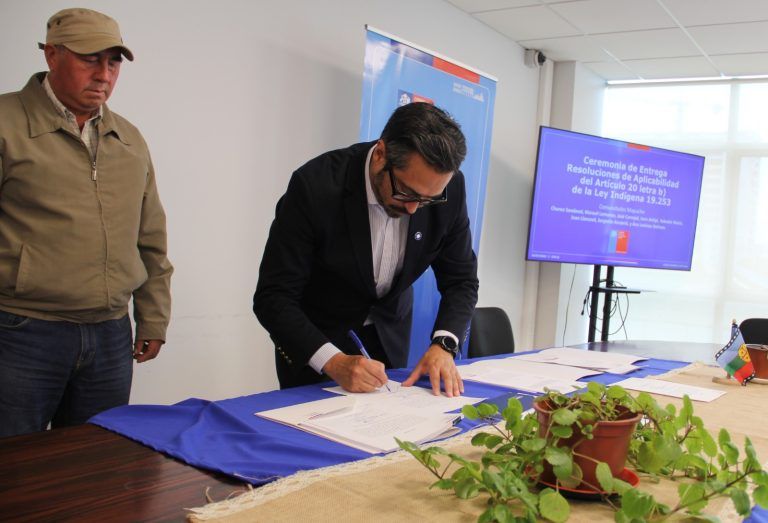 En 2024 CONADI entregó 80 resoluciones que reconocen problemas de tierras de las comunidades mapuche del sur de Chile