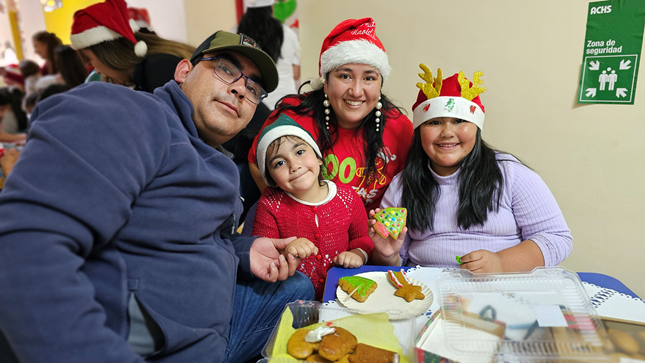  “Plaza de Juegos Mil Galletas de Navidad” de Integra llenó de alegría y unión el macrosector Pedro de Valdivia en Temuco