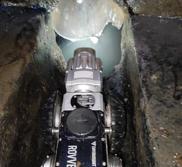 Aguas Araucanía inspecciona alcantarillado con cámaras de circuito cerrado de televisión