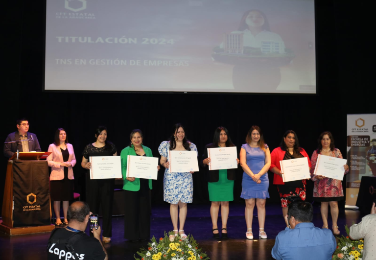 CFT Estatal tituló su primera generación de técnicos en Angol