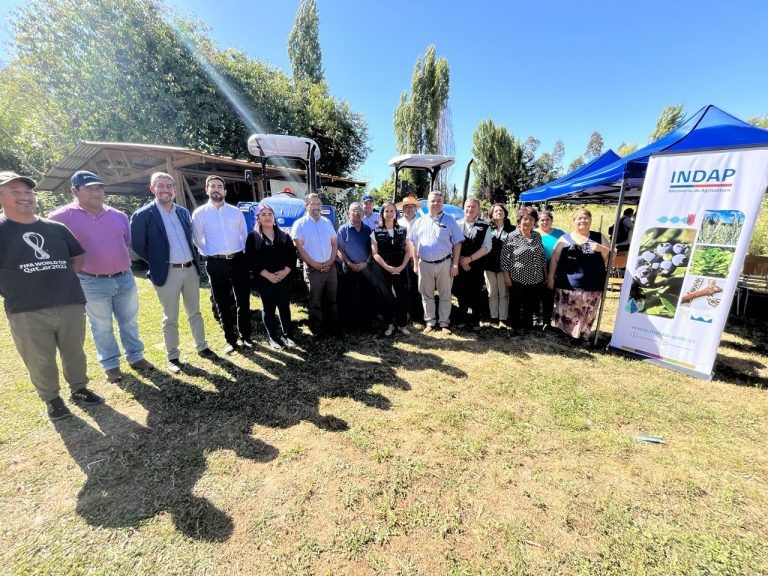 Comunidades de Mahuidache reciben maquinaria agrícola para fortalecer su capacidad productiva