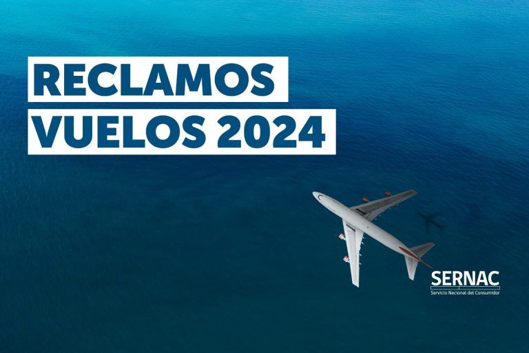 Vuelos 2024: reclamos en SERNAC en relación al tráfico aéreo tuvieron un aumento del 8%