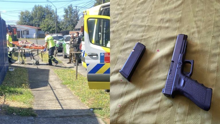 Motopatrulleros municipales impiden lo que pudo ser parricidio de adulta mayor en Temuco