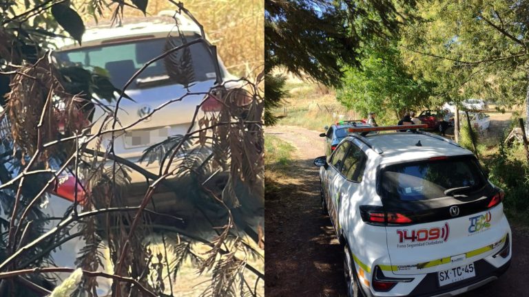 Drone municipal permite recuperación de vehículo robado y la detención de su conductor en sector Monteverde