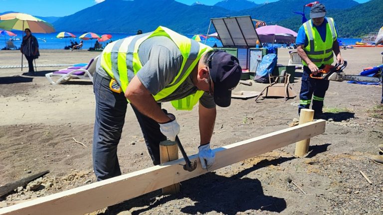 Alcalde de Pucón ejecutó importantes gestiones de construcción y reparación en Caburgua