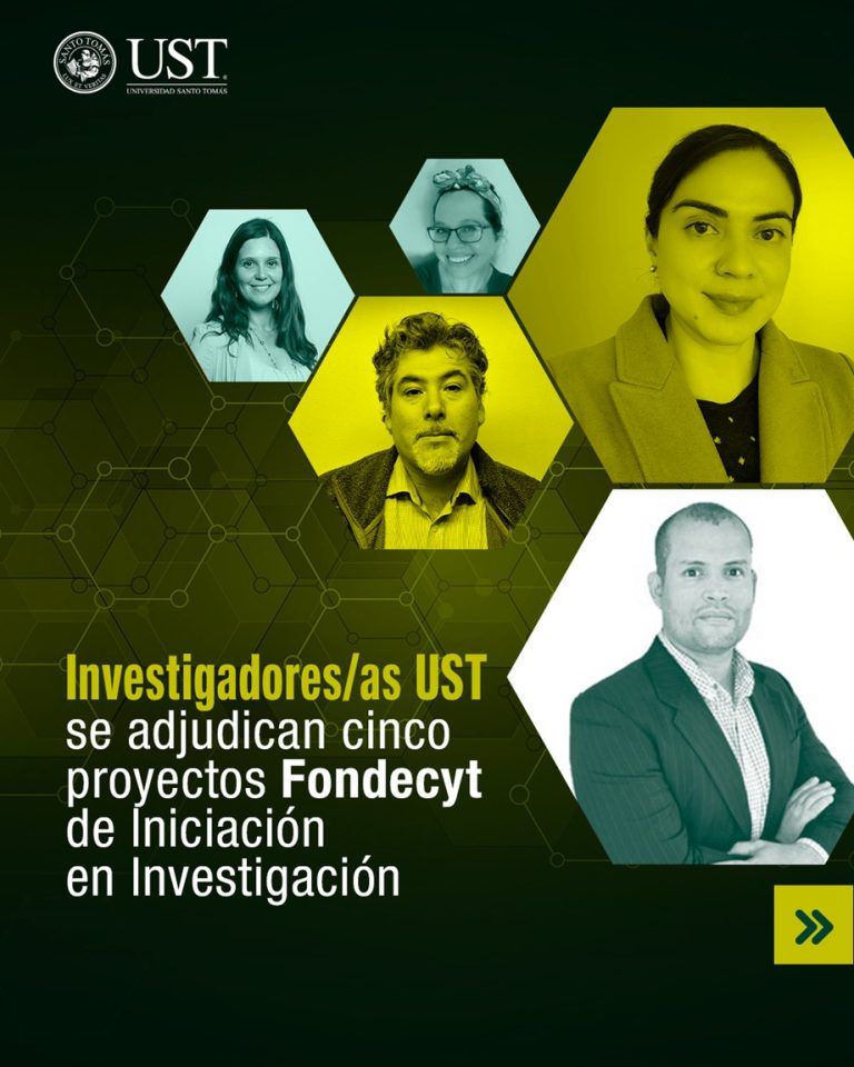 UST se adjudica 5 proyectos Fondecyt de Iniciación en Investigación