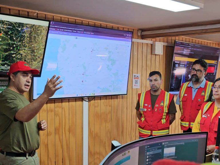 Central de Operaciones Boldo 1 de Conaf exhibe su implementación