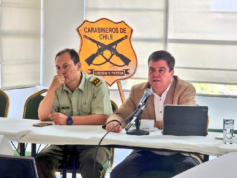 Autoridades de La Araucanía refuerzan estrategias de seguridad en sesión del Sistema Táctico de Operación Policial