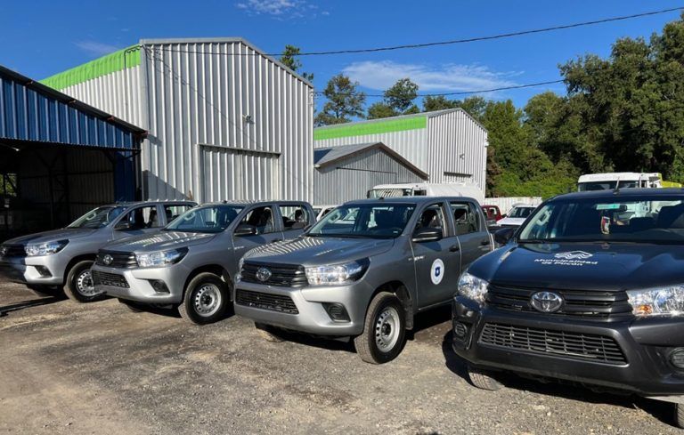 Municipalidad de Pucón refuerza su equipamiento con moderna flota vehicular