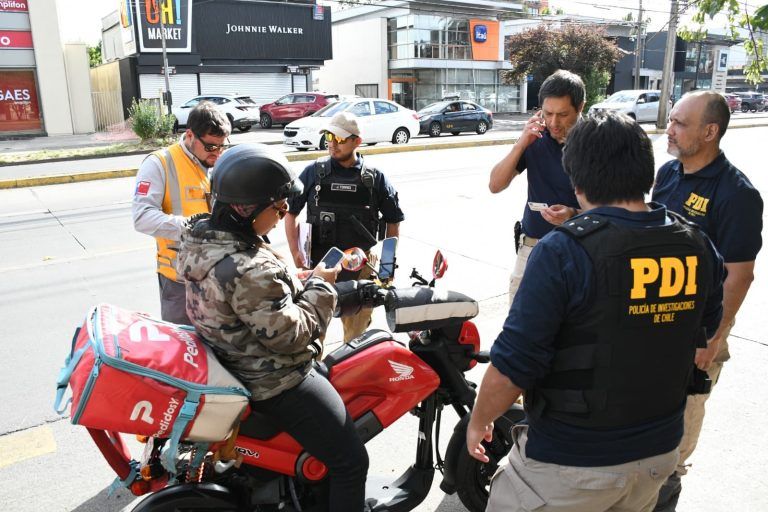 Plan Estado Presente: fiscalización dejó cuatro motos incautadas y dos detenidos en Temuco