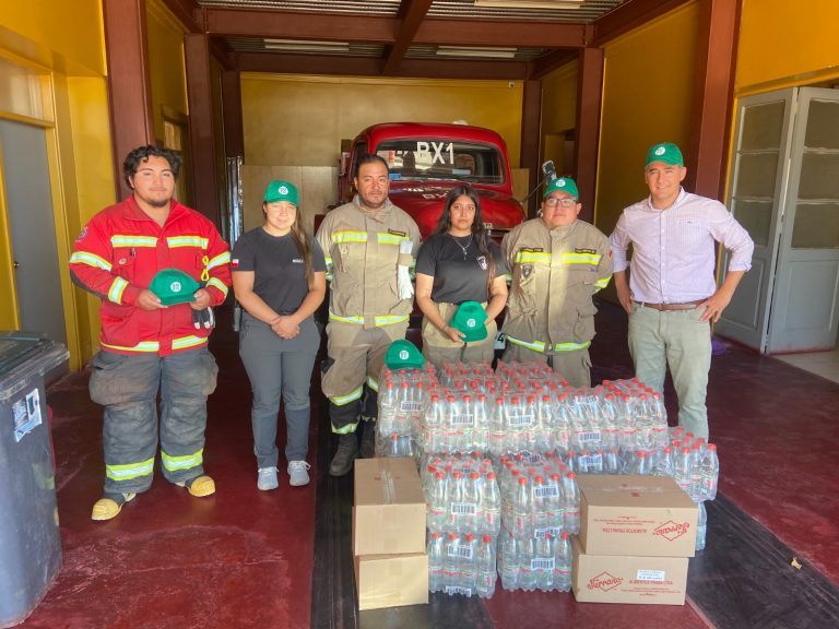 SOFO inicia campaña de donaciones en apoyo a los Bomberos de La Araucanía