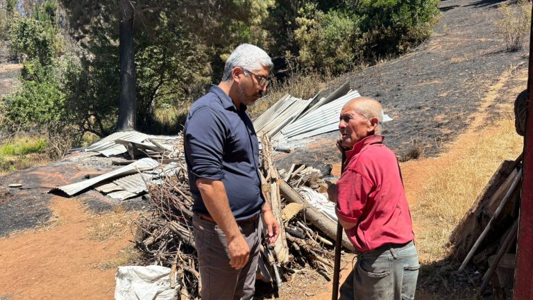 Municipio de Cholchol entrega ayuda a familias afectadas por los incendios forestales