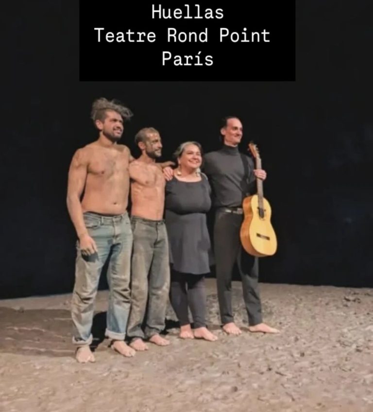 En teatro histórico francés, hoy se canta en mapuzungun: Estreno en París de la obra “Huellas”