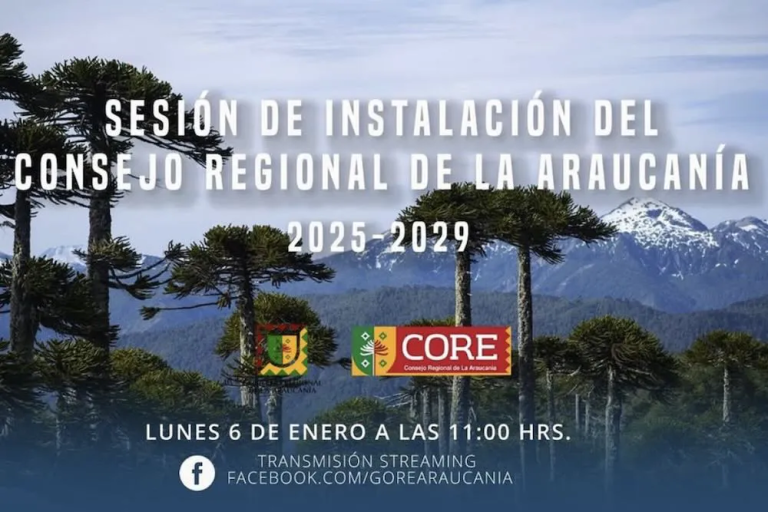 Hoy asume el nuevo gobernador de La Araucanía y sus 20 Cores