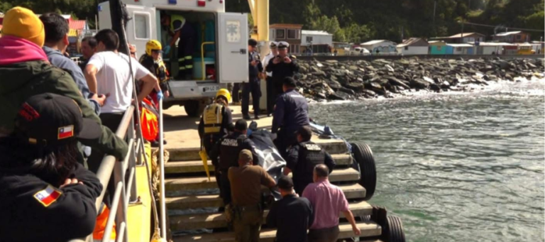 Aumentan a seis los muertos tras naufragio de embarcación en Bahía Mansa
