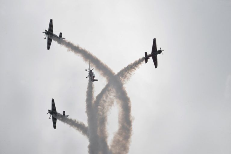 “HALCONES” de la FACH iniciarán su gira por el sur de Chile con acrobacias de alto impacto