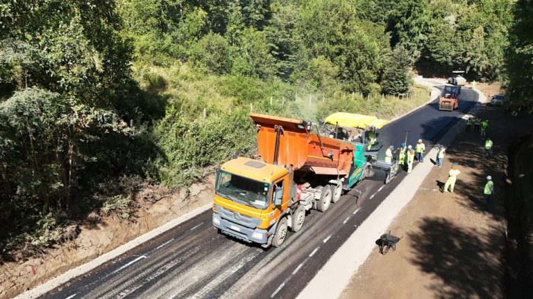 MOP finalizará en mayo obras de pavimentación al sector Colonia Mendoza en la comuna de Vilcún