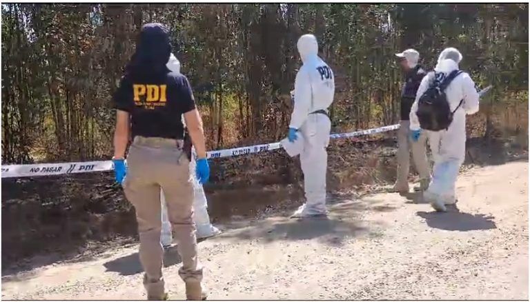 PDI efectúa diligencias investigativas y despliegue territorial por emergencia forestal
