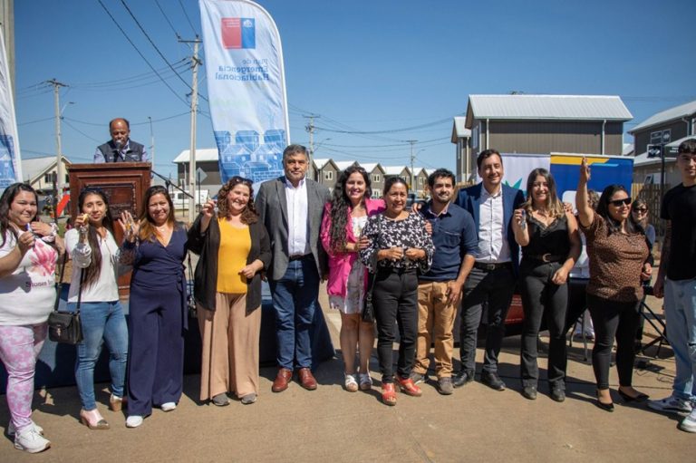 MINVU inaugura 159 nuevas viviendas en la comuna de Padre Las Casas con una inversión de 7.990 millones