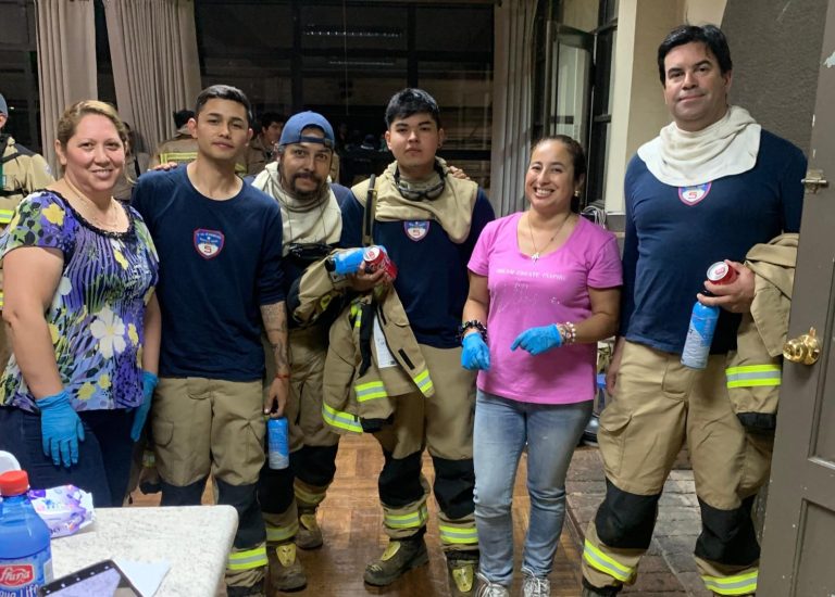 Agrupación Voluntarios Victoria continúa apoyando a los Bomberos de Victoria